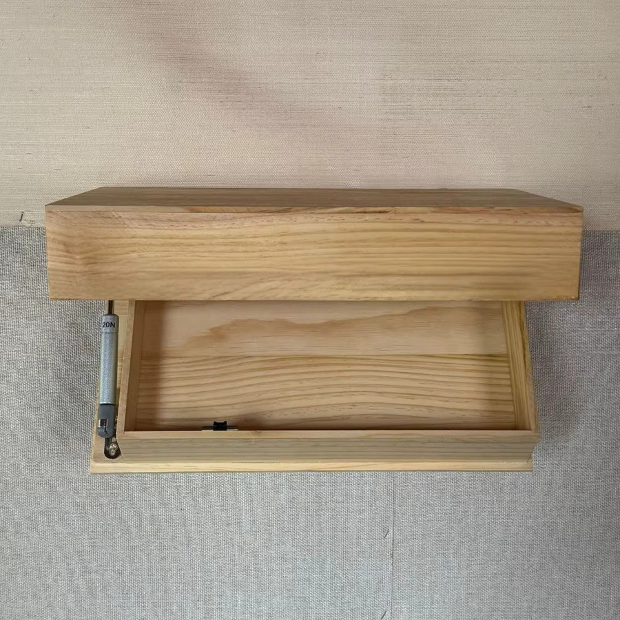 Magicflap Designer Wandregal aus Holz mit multifunktionalem Geheimfach zur Wandmontage - Bild 2
