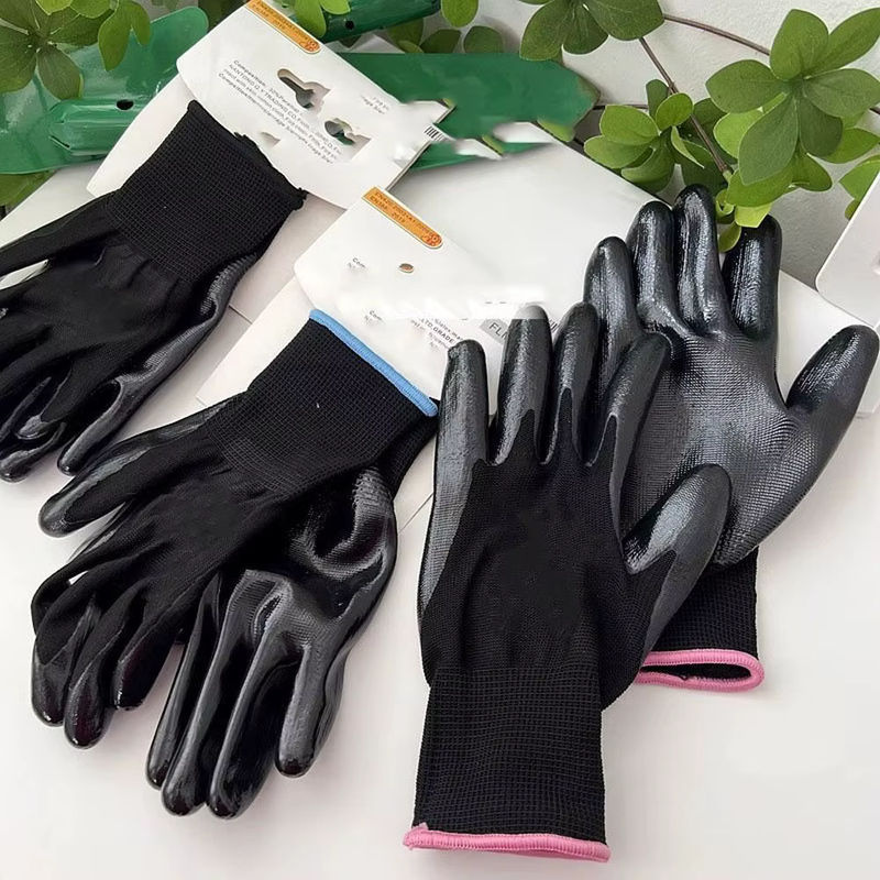 Schwarze Anti-Schnitt Schutzhandschuhe für Kinder und Erwachsene zum Schutz vor Schnitten und Bissen für die Gartenarbeit - Bild 3