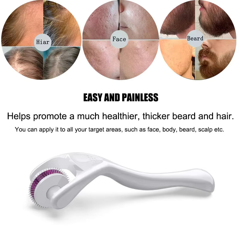 TCMHEALTH Derma Roller für Gesicht, Körper und Haare, Unisex - Bild 2