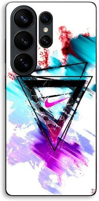MANIACASE Handyhülle für Samsung Galaxy S26 Ultra in Schwarz mit Nike Logo aus Silikon TPU - Bild 1