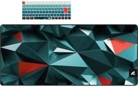 Sharkoon SKILLER SGK50 S3 Design Bundle D1 Set in Graugrün, Rot und Multicolour - Bild 1