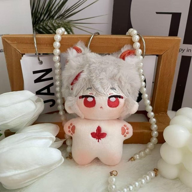 Yiran toy Genshin Impact Plüschtiere Puppe, Plüsch Anhänger, 10cm, ab 14 Jahren - Bild 1