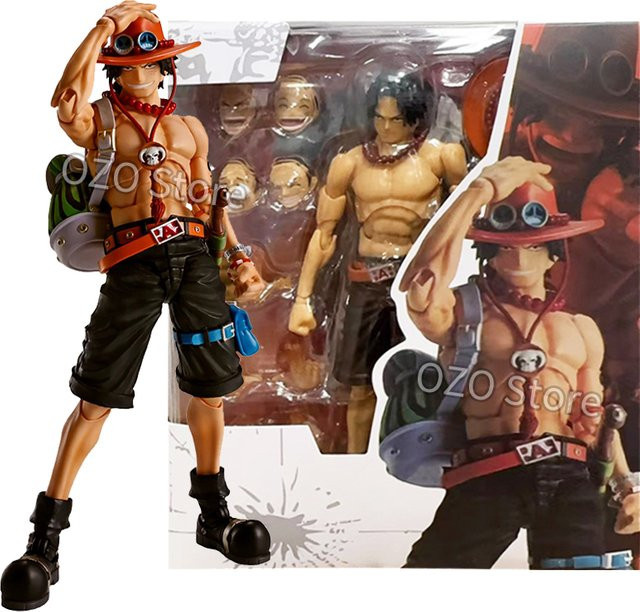 Bandai One Piece SHF Portgas D. Ace Actionfigur, 17 cm - Bild 1