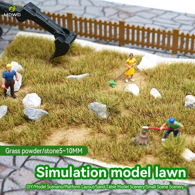 MDWD DIY Sand Tisch Modell Simulation, Natur, Grün, Set / Bundle - Bild 1