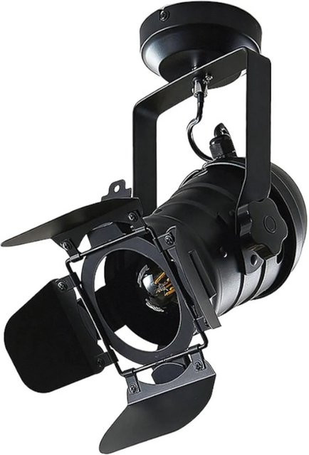 Lindby Deckenlampe Tilen Schwarz aus Metall, 1-flammig, E27, moderne Wohnzimmerleuchte - Bild 1