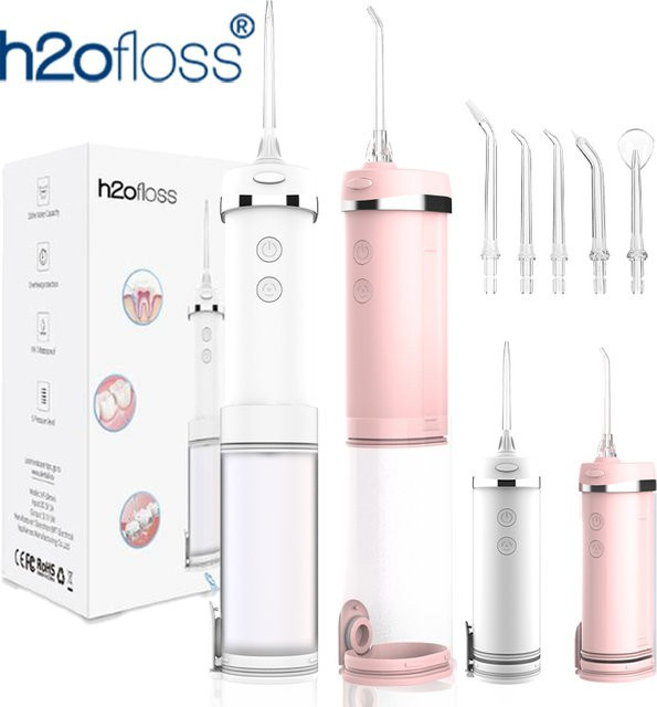 H2ofloss Munddusche, pink, weiß, Unisex - Bild 1