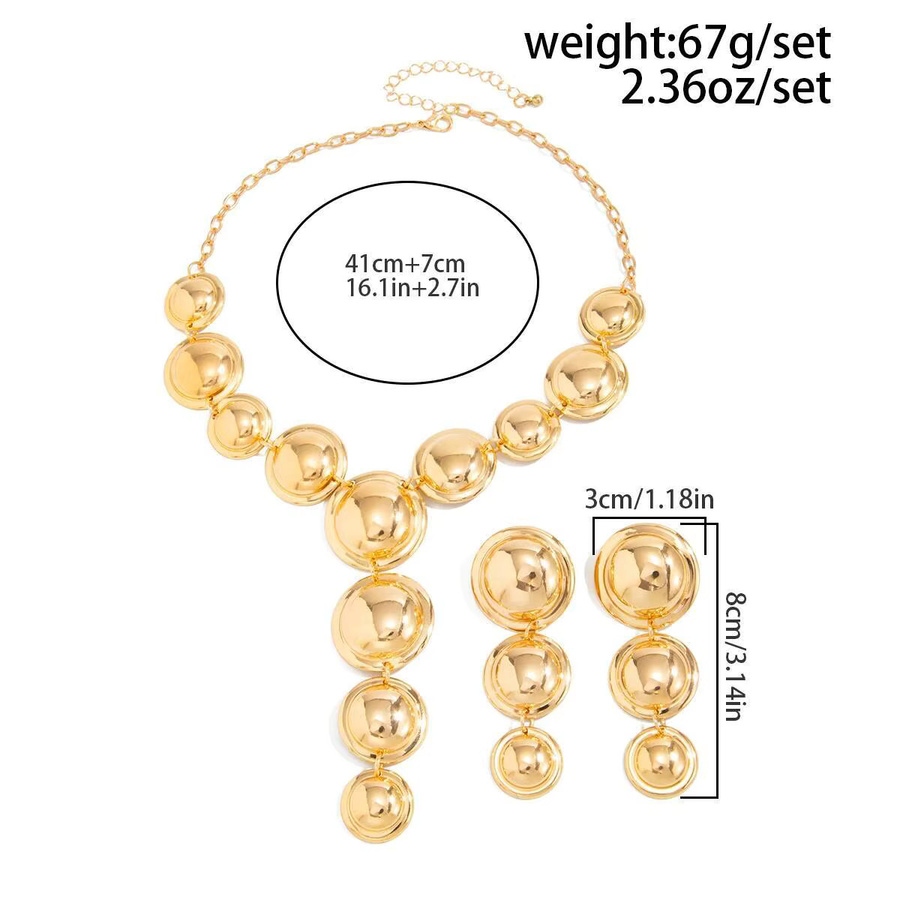 IngeSight.Z Schmuckset, Gold, Damen - Bild 4