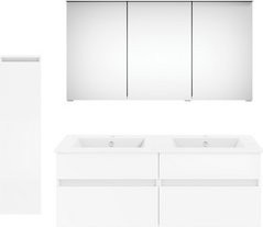 Get2You Badmöbel-Set twenty one, 5-teilig, Weiss, B/H/T: 122 x 1,5 x 51 cm - Bild 1
