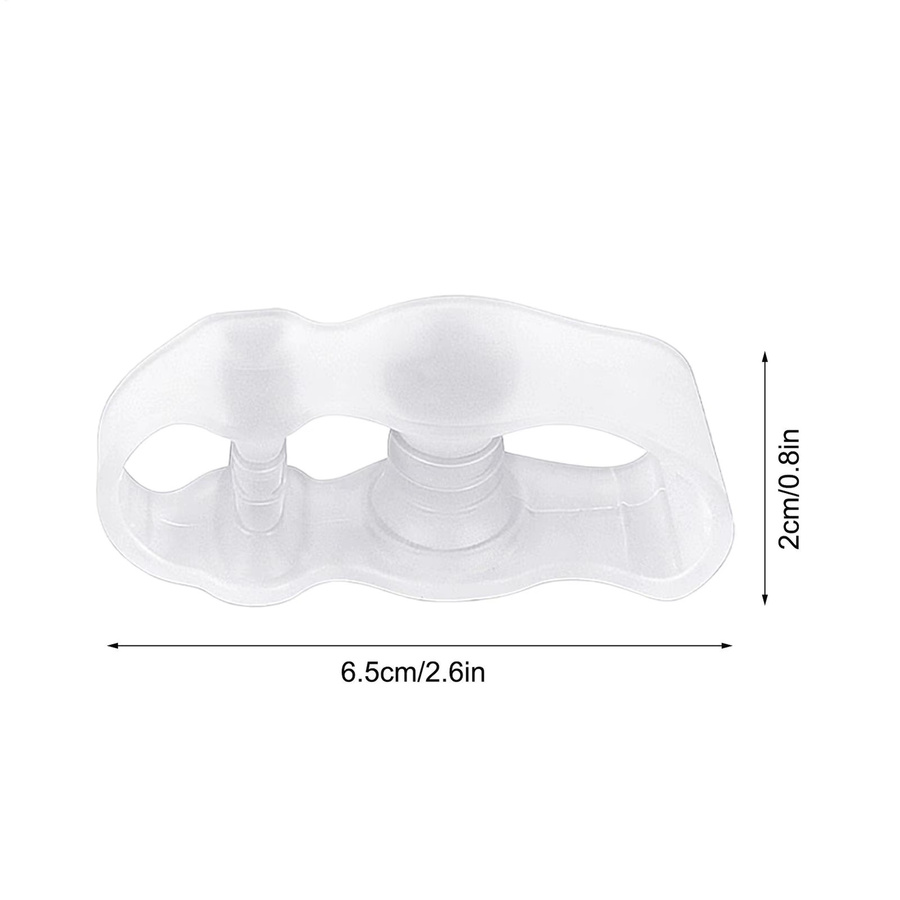 Silikongel Großzehenkorrektor Separator und Spreizer, Unisex, 1 Paar - Bild 5