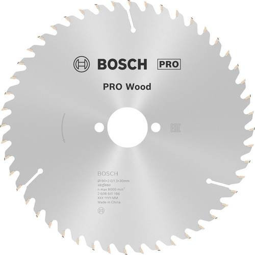 Bosch Optiline Wood Kreissägeblatt für Handkreissägen, Durchmesser: 190 mm, Bohrung: 30 mm, Zähne: 48 - Bild 2