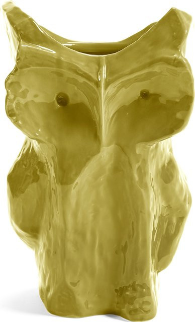 Serax Eule After Midnight Vase in Gelb mit Eulenform - Bild 1