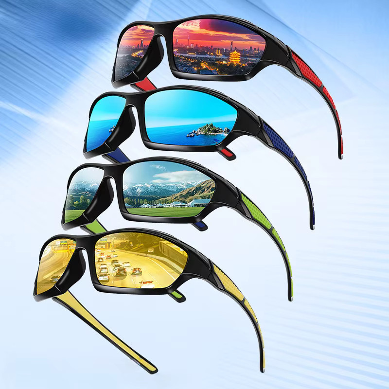 SNQP Sonnenbrille, Vollrand, Wrap, Kunststoff, Damen - Bild 2