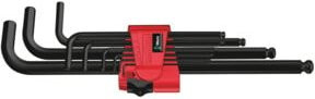 Wera Winkelschlüsselsatz 950 PKL/9 BM N Hex Plus 6 metrisch Black Laser, 9-teilig, Schwarz - Bild 1