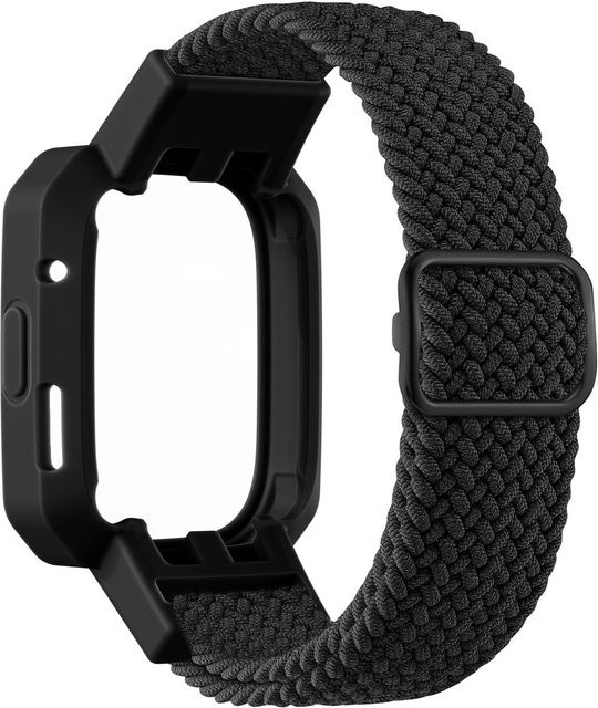 VA VA VOOM Uhrenarmband Nylon, geflochten, Schwarz, Unisex - Bild 1