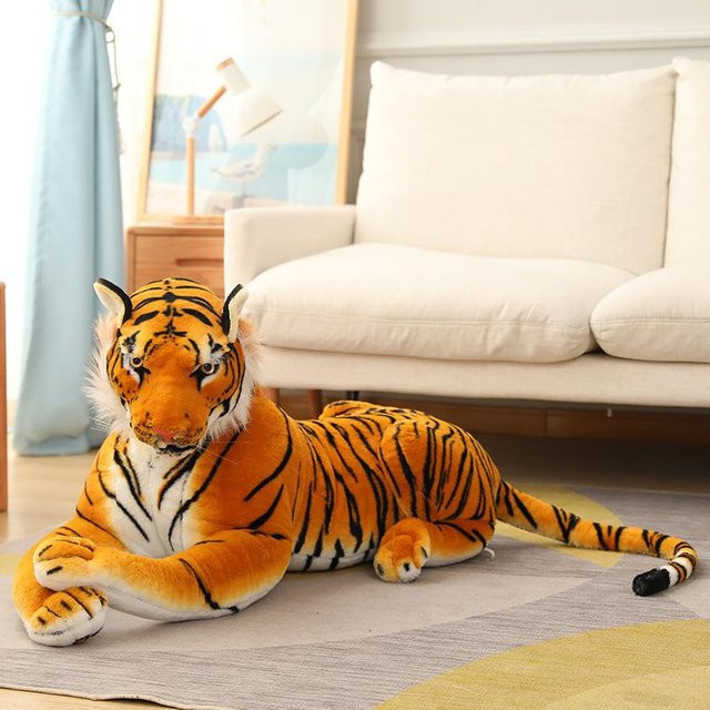 Boutique Toy Tribe Tiger Plüschpuppe, Weiß, Orange - Bild 1