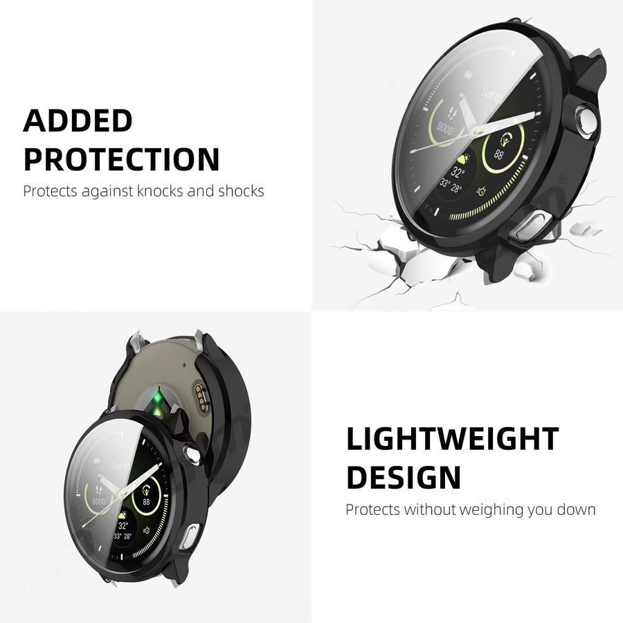 ONM Uhrenzubehör, Hülle für Garmin Venu 4, Silikon, Schwarz, Unisex - Bild 2