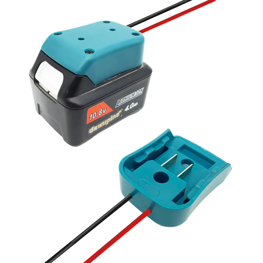 Makita DIY Stecker Adapter mit externem Netzteil für 10,8 V und 12 V Li-Ion Akkus BL1021B - Bild 2