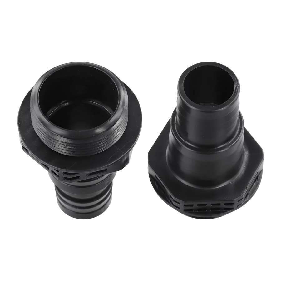 VIBRATITE Poolpumpenanschluss-Adapter Schwarz 32 mm für SPS50 SPS75 und SPS100 Umwälzpumpe - Bild 2