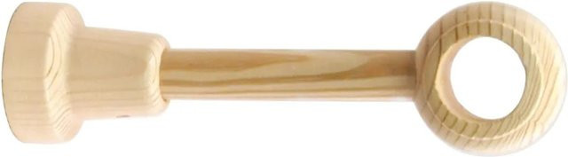 Gardinia Träger Lugano für Ø 28 mm geschlossen in Kolonialbraun/Beige - Bild 1