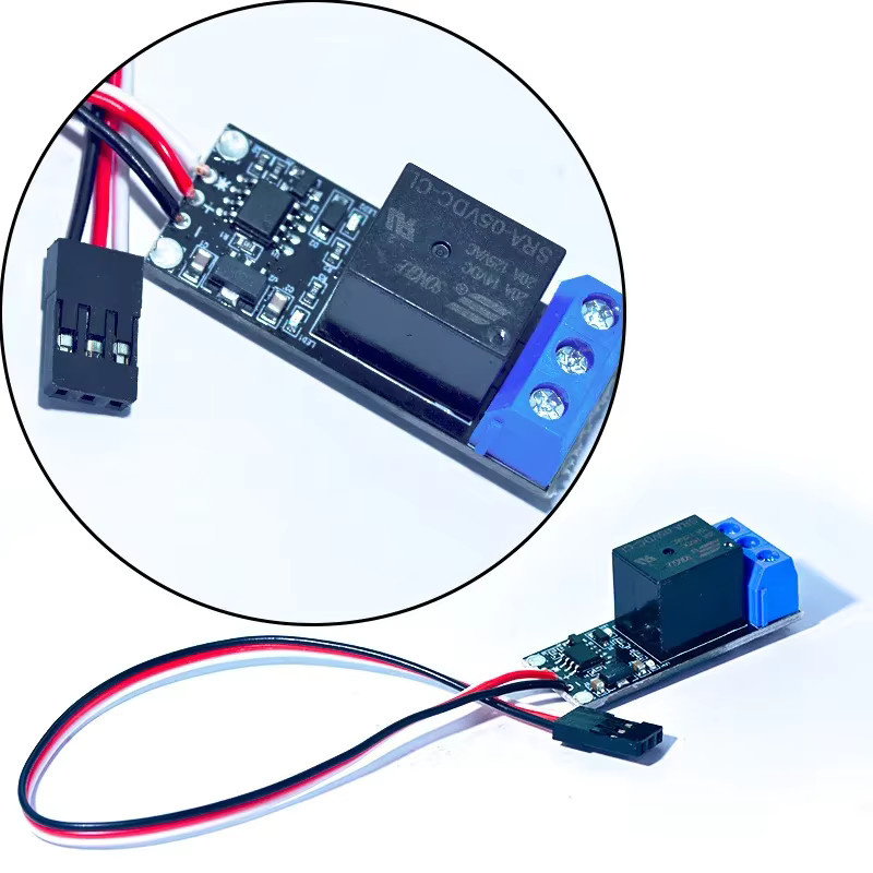 E-Star Hub, Modell-Fernbedienungsschalter für Modellflugzeuge, Ferngesteuertes Relais, PWM-Schalter, Wasserpumpen-Elektromagnet, Navigationslicht-Controller - Bild 2