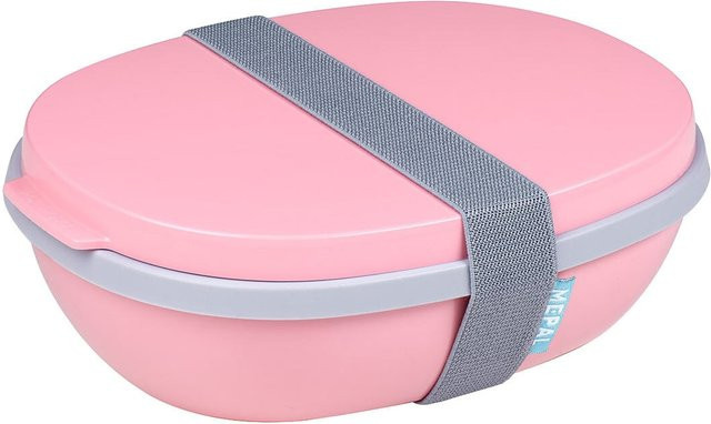 Mepal Lunchbox Duo Ellipse in Pink mit 825 ml und 600 ml Volumen - Bild 1