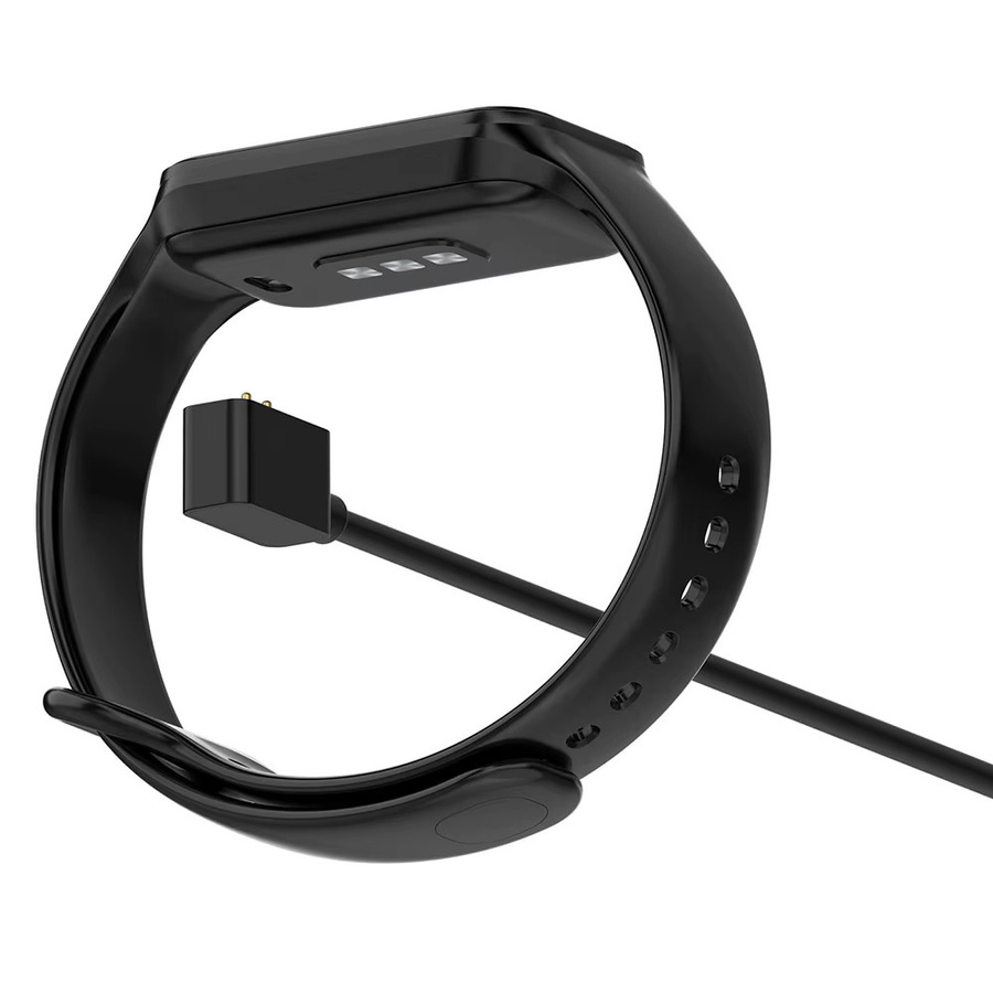 Xiaomi USB-A Schnellladegerät und Datenkabel für Redmi Watch 5, 5 Active, 5 Lite, 3 Active, Watch 4 und Band 2 in Weiß - Bild 2