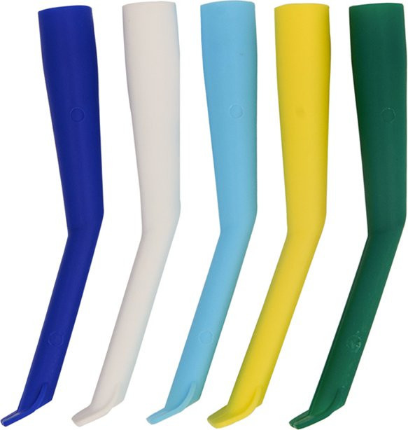 DENTWORLD Dental Sauger Speichelrohr, 50 Stück, Unisex - Bild 1