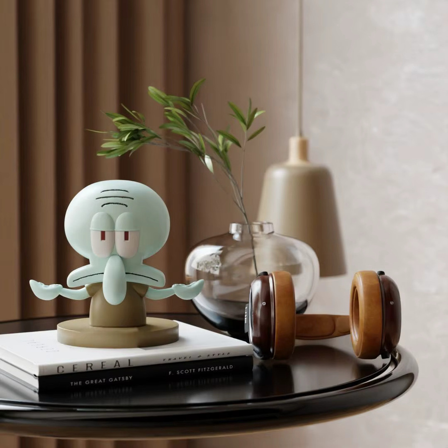 Potdemiel SpongeBob Squidward Kopfhörerständer in Multicolour als kreativer Schreibtisch-Organizer für dein Gaming-Headset - Bild 2