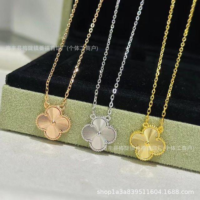 Goldkette Kleeblatt, Roségold, Damen - Bild 1