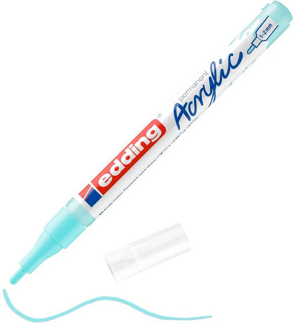 edding 5300 Acrylmarker Fein in Pastell-Blau - Bild 1