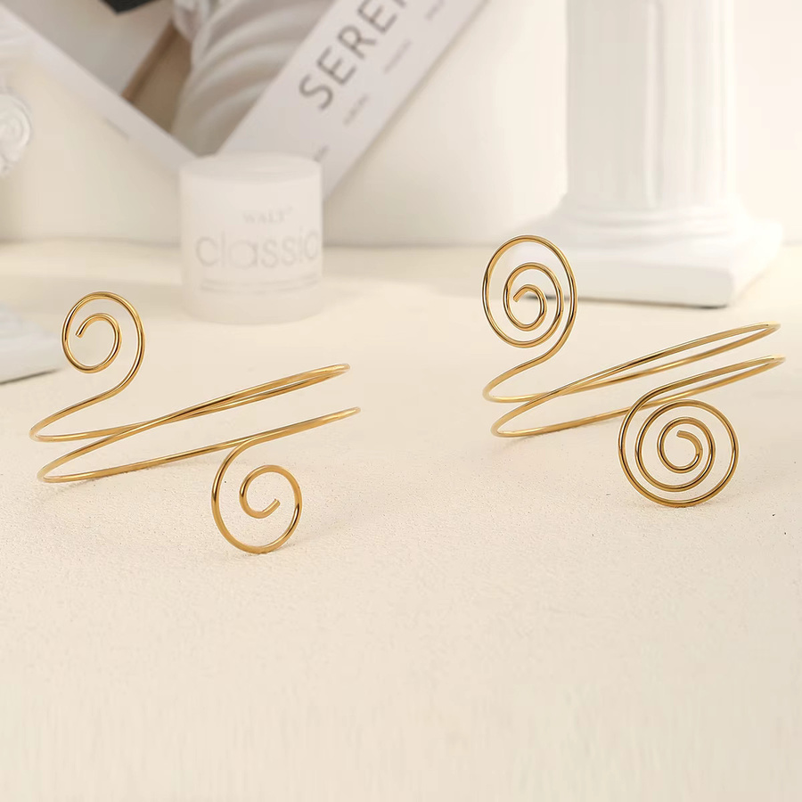Aiovlo Armreif Edelstahl, Gold, Damen - Bild 1