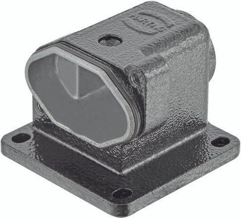 HARTING Sockelgehäuse 19 40 703 0950 in Schwarz - Bild 1