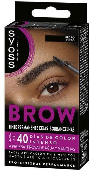 Syoss Augenbrauenfärbung, Schwarz, Unisex - Bild 1