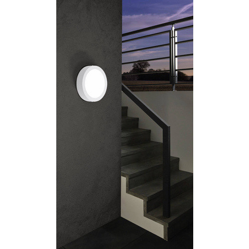 Eglo LED-Außendeckenleuchte ARGOLIS in Weiss, 16,5W, 1600 lm, 3000 K, IP44, H x Ø: 35 x 22,5 cm - Bild 2