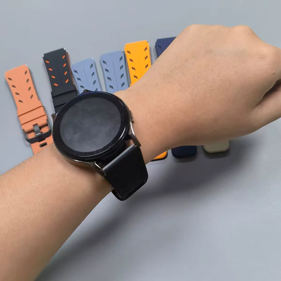 Xiaomi Uhrenarmband Silikon, 22 mm, Schwarz - Bild 3
