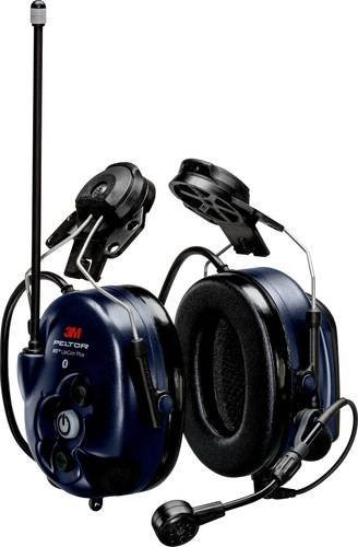 3M Peltor LiteCom Plus Kapselgehörschutz-Headset PMR 446MHz Blau mit 33 dB Dämmung - Bild 1