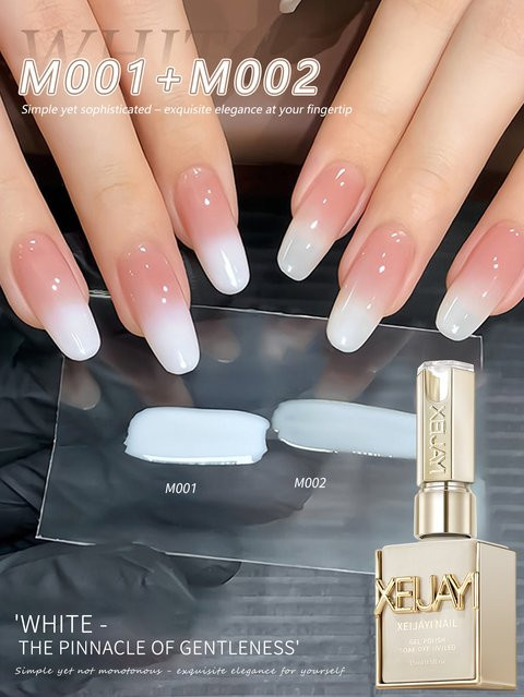 XEIJAYI Nagellack, Milchig-Weiß, Glänzend, 15 ml - Bild 1