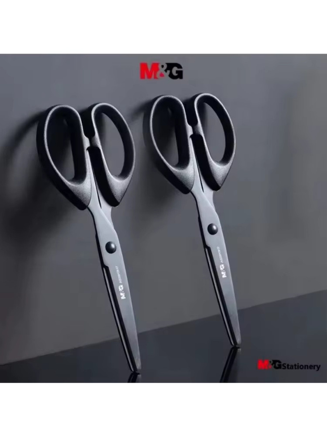 M&G Klingenschere in Schwarz mit Edelstahlklinge, 16 cm - Bild 4
