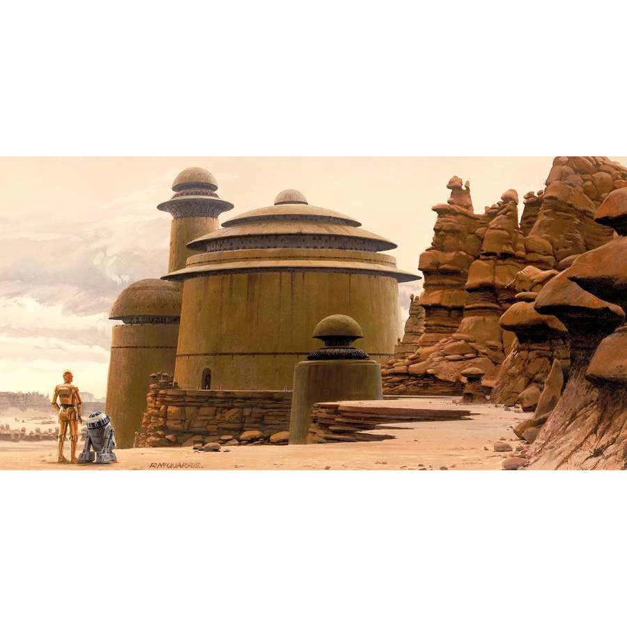 Komar Fototapete Vlies Star Wars Classic Jabbas Palace Multicolor B: 500 cm, H: 250 cm - Bild 2