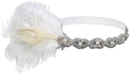 Stirnband Schwarz, Strass, Damen - Bild 1