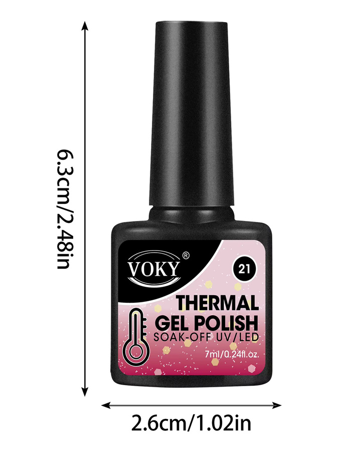 VOKY Gel-Nagellack-Set, Farbwechsel, 7 ml - Bild 2
