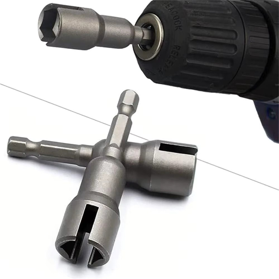 Atural Sechskantgriff Steckschlüssel mit Schmetterlingsflügel für elektrische Schraubendreher, 65 mm - Bild 3
