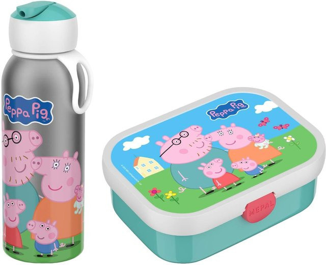 Mepal Campus Lunchset mit Thermoflasche und Unterteilungen, 2er Set, Multicolour - Bild 1
