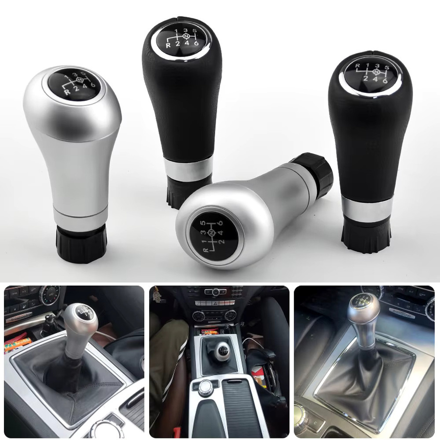 6-Gang-Auto-Schaltknauf-Hülsenadapter für Mercedes-Benz W203 S203 CL203 W209 W204 C204 C63 C300 A207 W212 - Bild 5