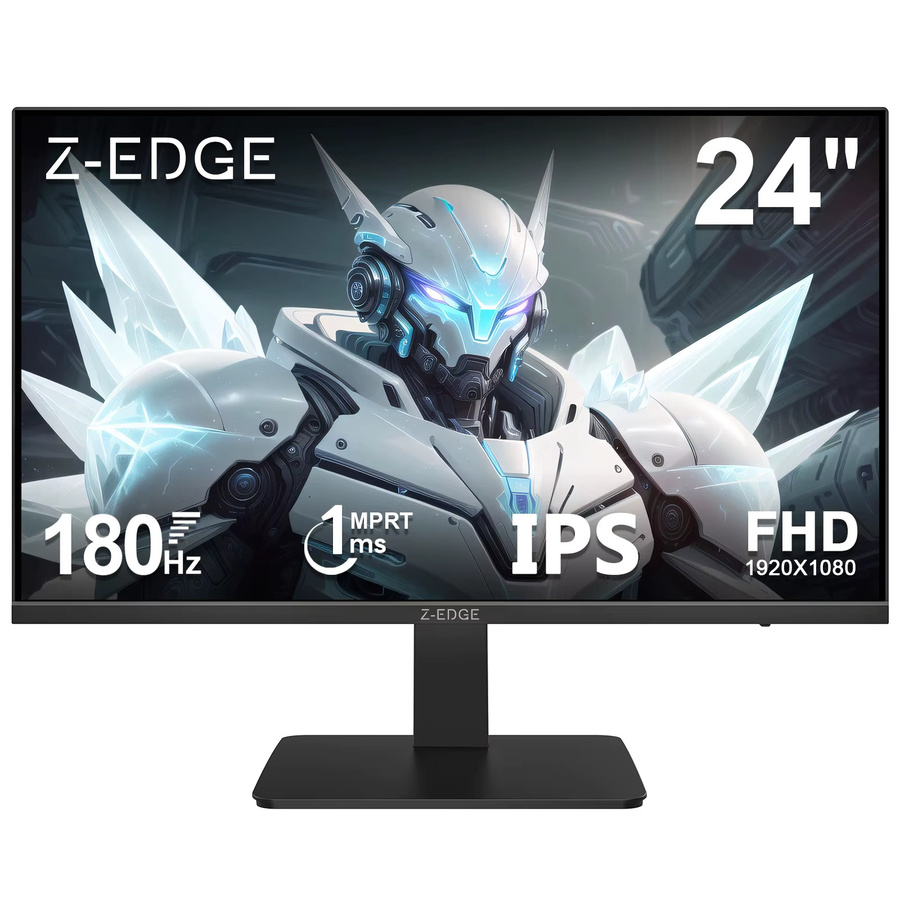 Z-EDGE Gaming-Monitor 24 Zoll mit Full HD IPS-Panel, 180 Hz, 1 ms MPRT, HDR10 und FreeSync in Schwarz - Bild 5