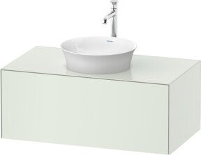 Duravit Waschtischunterschrank White Tulip, Farbe Weiß, wandhängend, B: 100 cm, T: 55 cm, H: 40,8 cm - Bild 1