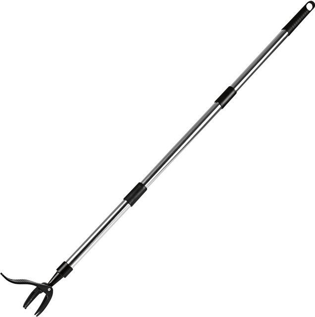 EASYmaxx Unkrautstecher in Silber/Schwarz, Höhe: 112 cm - Bild 1