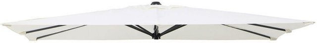 OUTFLEXX Ersatzdach für Mittelstockschirme aus Polyester in Creme, B/T: 270 x 150 cm - Bild 1