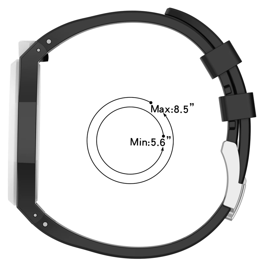 Swatch Uhrenarmband Silikon, Schwarz, Unisex - Bild 3