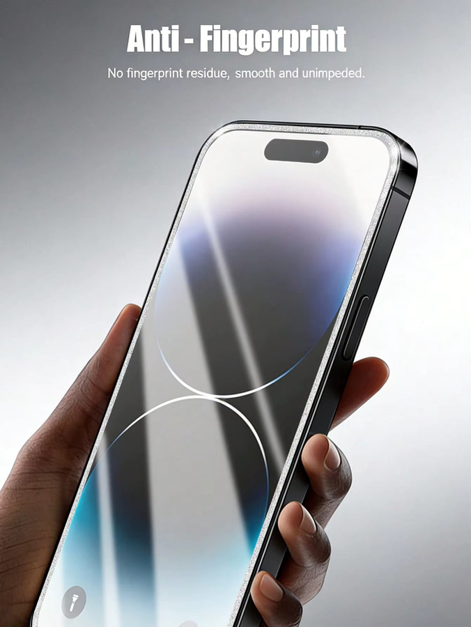NNBILI 2 Stück Ultra-Klare Gehärtete Glas-Displayschutzfolie für iPhone 17 Pro Max und 17e, Kratzfest, Anti-Fingerabdruck, 9H Härte, Transparent - Bild 3